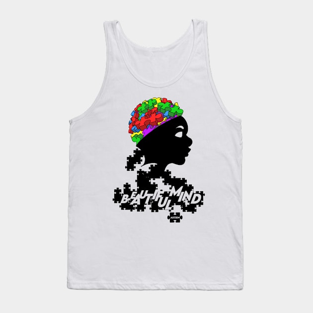 Beautiful Mind Tank Top by Diva and the Dude